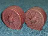 Wagon Wheels glazed rosetone